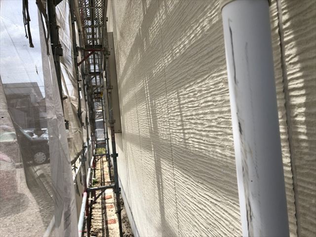 外壁の洗浄です