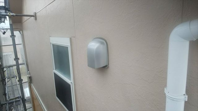 外壁の洗浄です