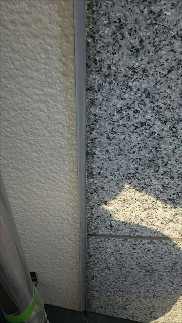 ２階のコーキング完了