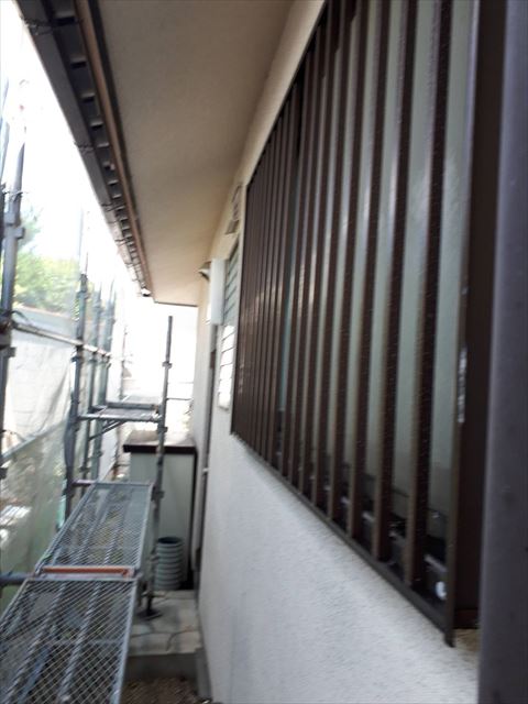 外壁の洗浄です