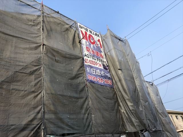 春日井市押沢台にて、屋根と外壁塗装工事を行ないました。