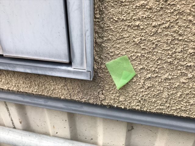 窓まわりシーリングの劣化です