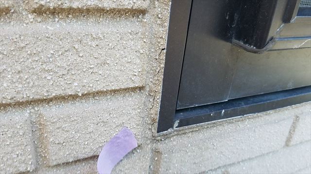 外壁のシーリングの劣化