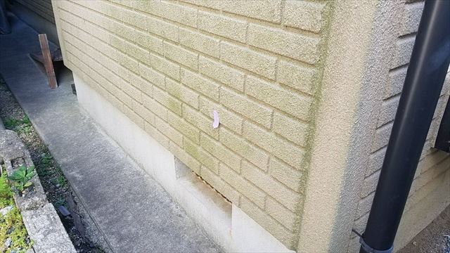 春日井市出川町で外壁塗装の下見にお伺いしました。