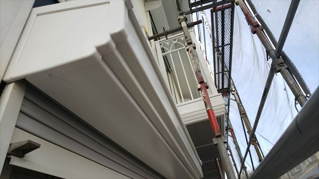 フラワーボックスの塗装