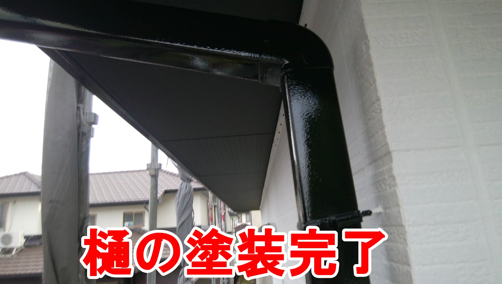 樋の塗装