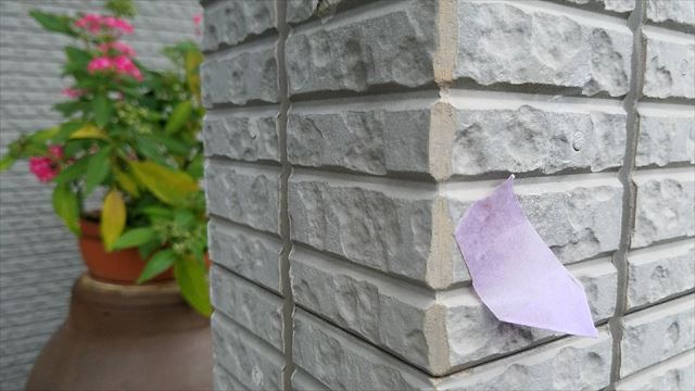 春日井市坂下町で外壁塗装の見積もり依頼が入り、下見にお伺いしました。