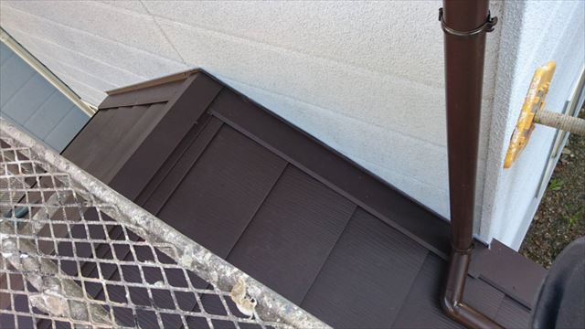 瀬戸市品野町で屋根のカバー工法でとてもきれいになりました。