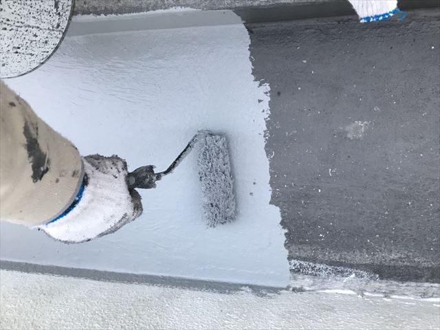 春日井市、リボール式防水