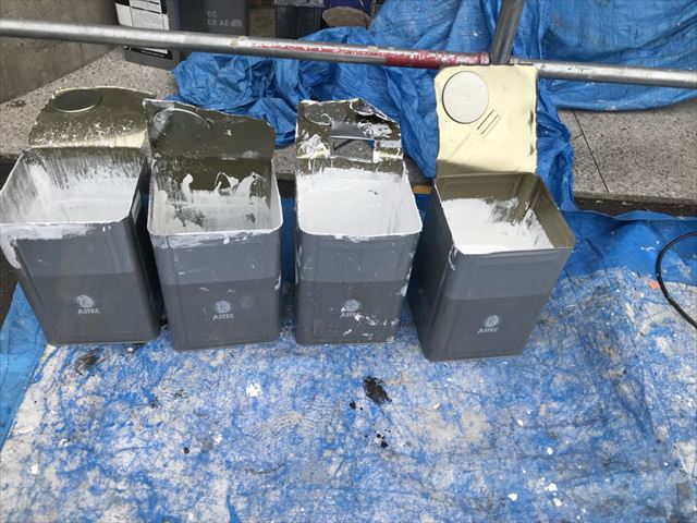 春日井市、外壁の下塗り材