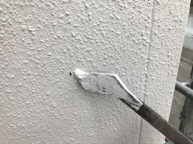 ブロック塀の塗装です