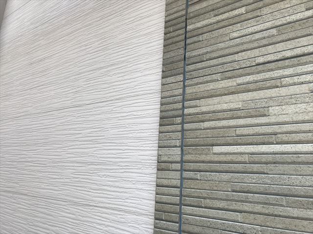 外壁の洗浄です