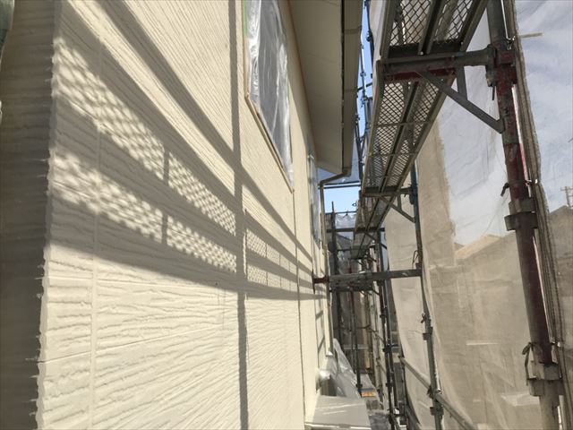 中塗り塗装、完了です
