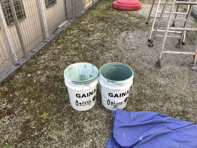 屋根塗装、ガイナ完了です