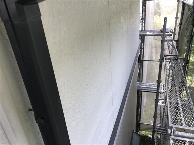 外壁の洗浄です