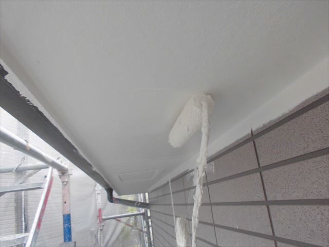 軒天の塗装