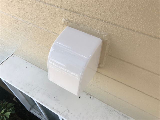 フードカバーの塗装です