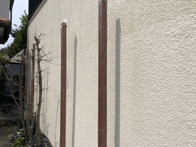 春日井市高森台で外壁塗装と車庫のブロック塀の塗装を行いました