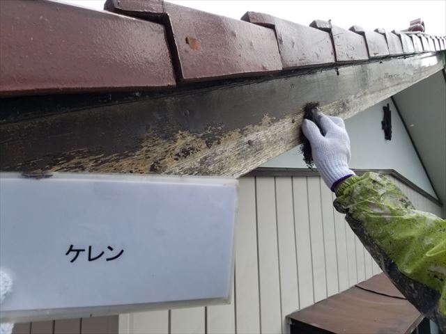 土浦市で破風板塗装。木材の下処理・塗装のやり方をお伝えします
