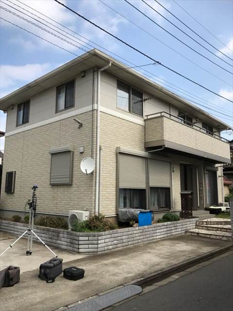 つくば市、築15年の住宅の現場調査！軒天（のきてん）と水切の様子をチェック！