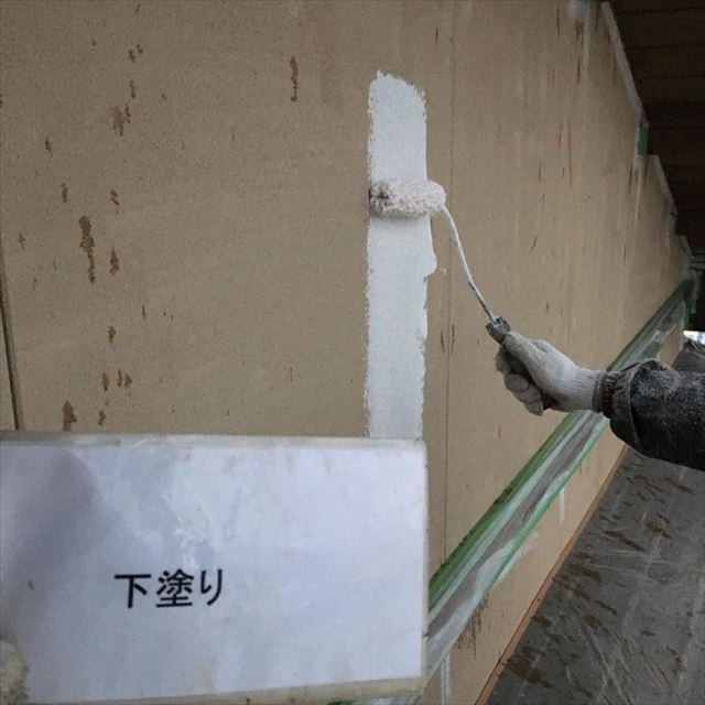 行方市で高機能性塗料で外壁の塗り替えを行いました！