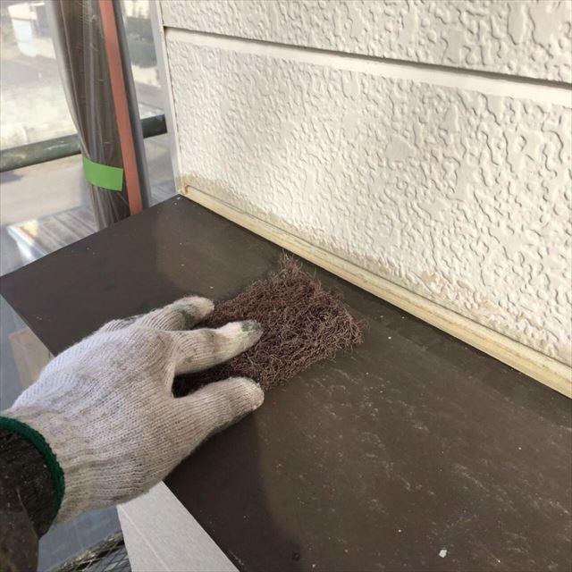 かすみがうら市で金属の下屋根塗装。防サビ塗装でサビに負けない屋根に！
