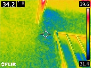土浦市現場調査外壁クラックサーモカメラ①20058