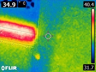 土浦市雨漏り調査サーモカメラ①20058
