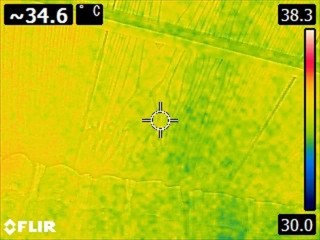 土浦市雨漏り調査サーモカメラ②20058