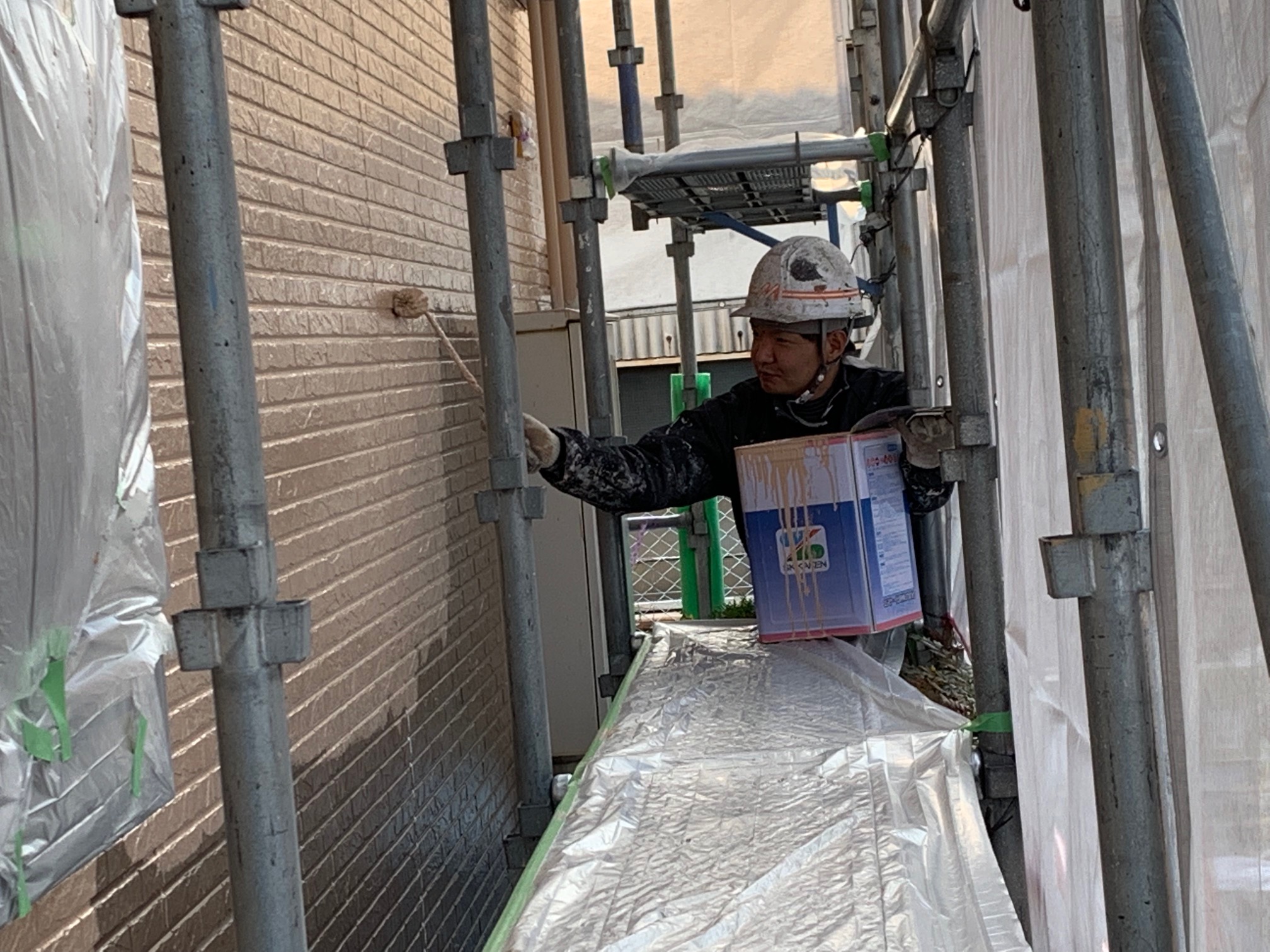 塗装職人 息子