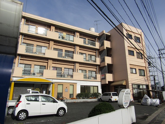 倉敷市松島　コーポ改修工事着工　屋上防水　外壁シリコン塗装