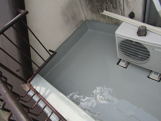 バルコニーウレタン防水