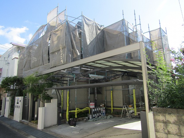 岡山市福富　Ｋ様邸　外壁補修の重要性　外壁塗装は下地で決まる