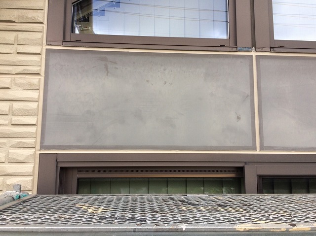 コーキングを打ったところ