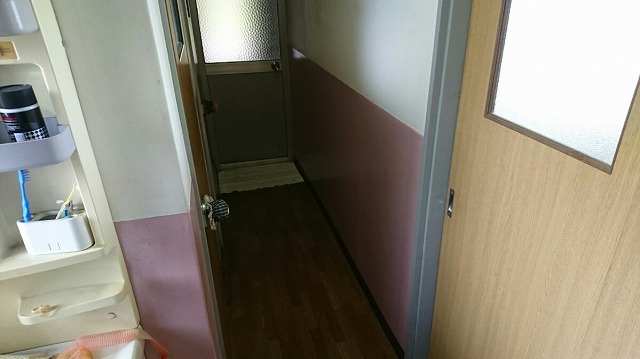 施工前（廊下）
