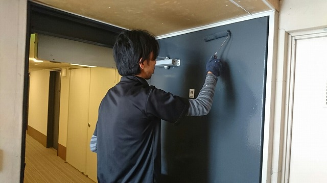 上塗り②