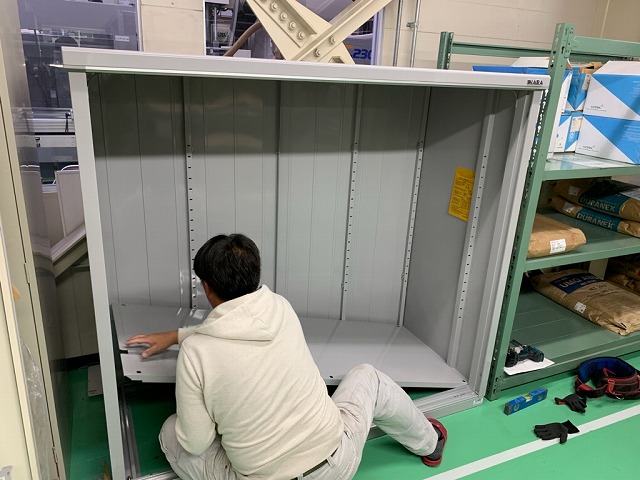 床取付状況