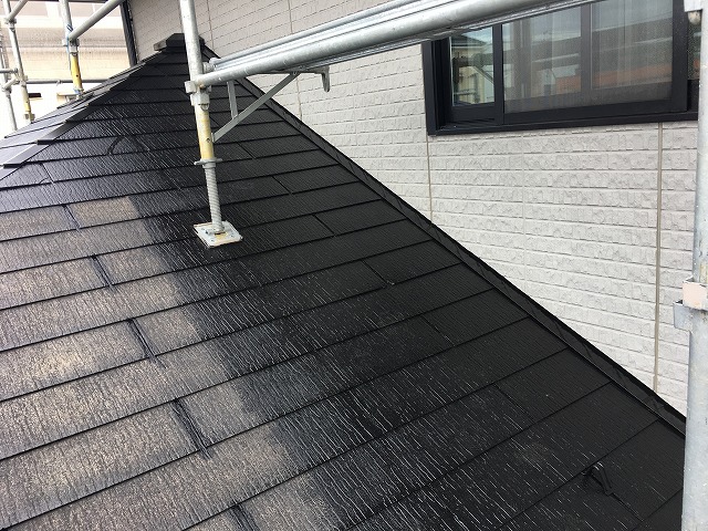 コロニアル屋根塗装