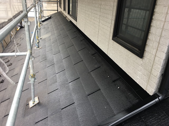 コロニアル屋根塗装