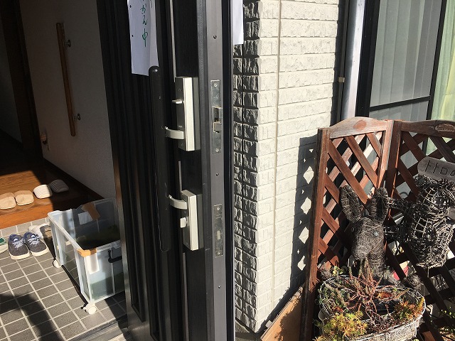 ドア取っ手塗装