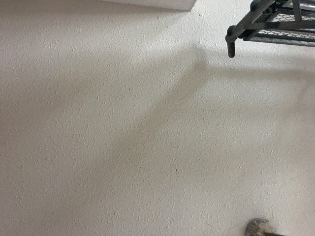 内階段高圧洗浄後
