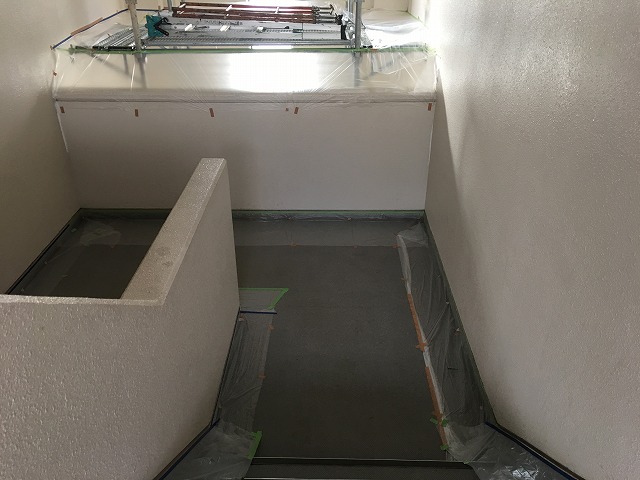階段養生