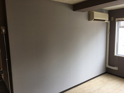 壁クロス施工後