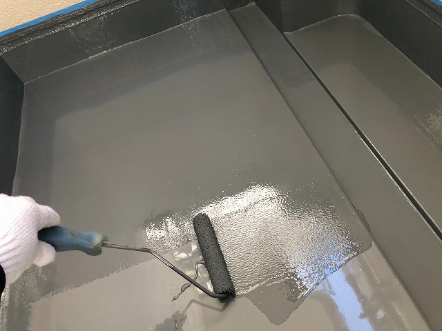 ウレタン防水上塗り