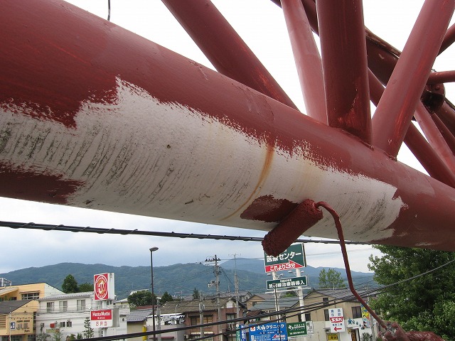 スタンド錆止め2