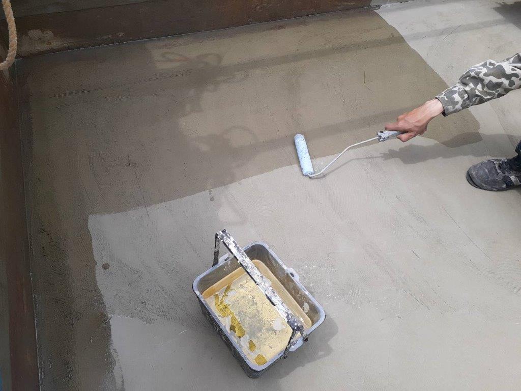 下地材塗布