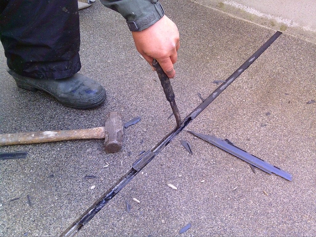 施工前ベランダ