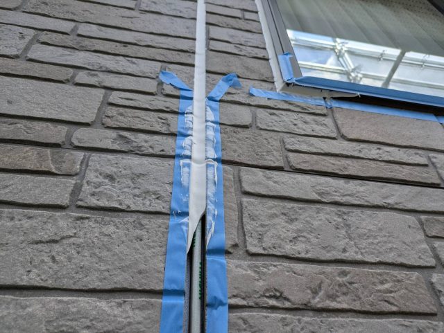 駒ヶ根市T邸_コーキング打ち替え