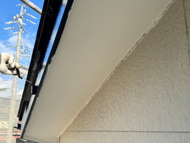 高森町M邸_付帯部塗装
