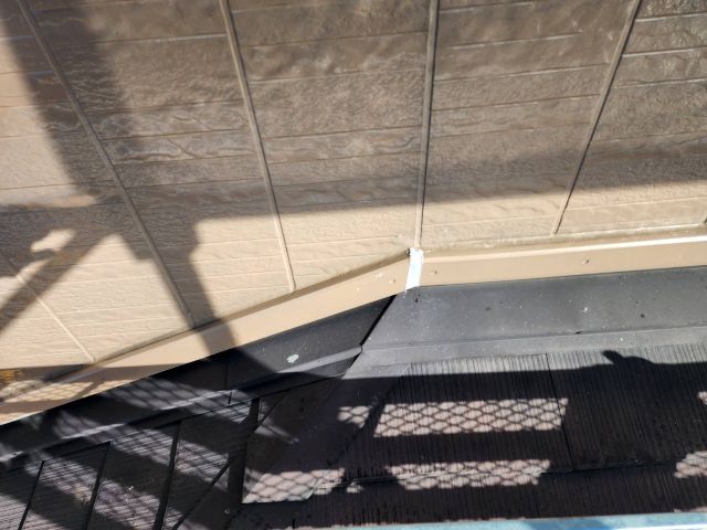 阿智村K様_雨押えコーキング補修